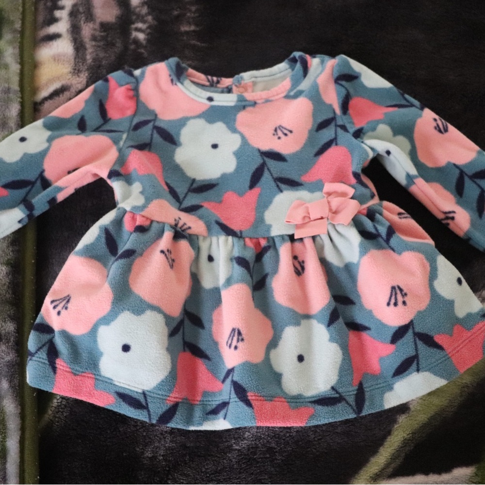 6-9M Baby Girl Winter Blouse